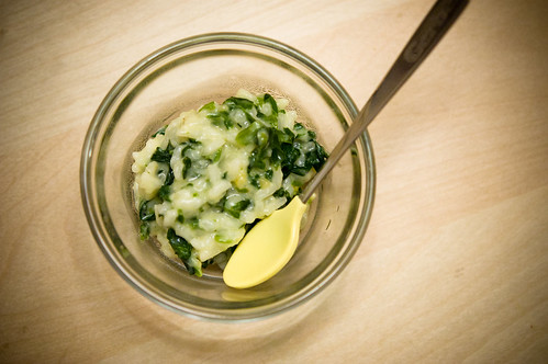 baby-friendly spinach risotto