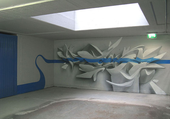 graffiti en 3D