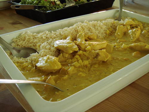 Day 4 Lunch: Curry Chicken with Rice