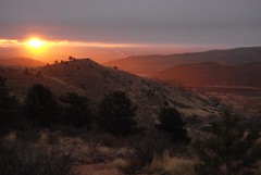Sunrise from Horsetooth Mountain Park, Fort Co...