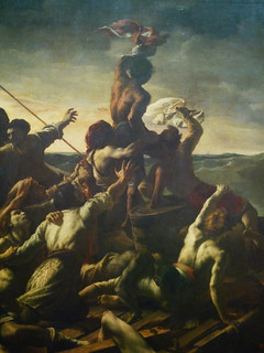 GÉRICAULT, Raft of the Medusa with Detail of Signal to Ship