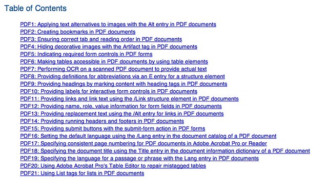 Accesibilidad para PDF