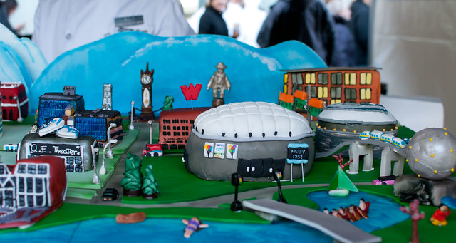 The city, on a cake!