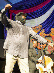 Gregory Porter at the 2014 New Orleans Jazz and Heritage Festival