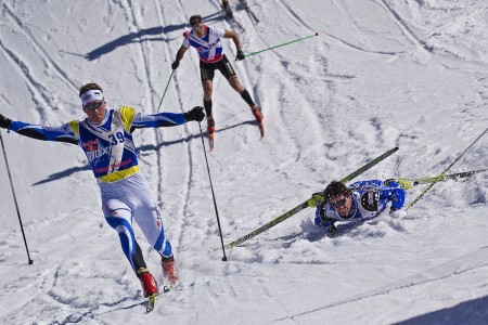 Red Bull Nordix v Davosu - Kožíšek upadl metr před cílem