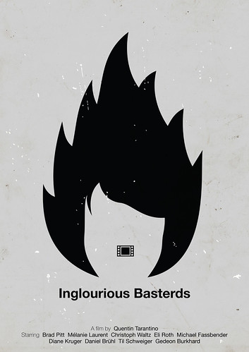 'Inglourious Basterds' pictogram movie poster