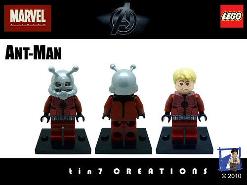 Custom minifig Ant-Man custom minifig