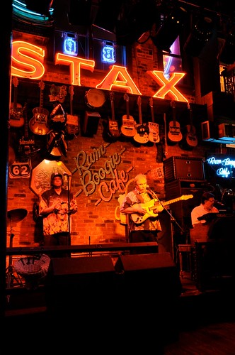 Stax Sign at Rum Boogie Cafe