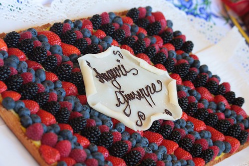 Forest Fruits Italian Birthday Cake