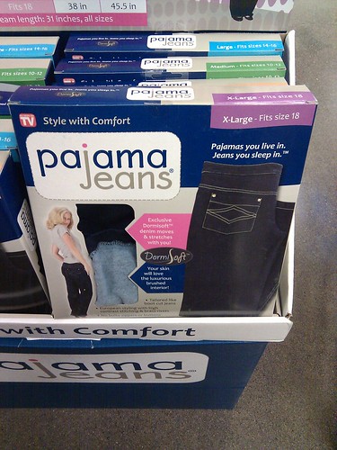 drawn to this display and then I remembered I have yoga pants.