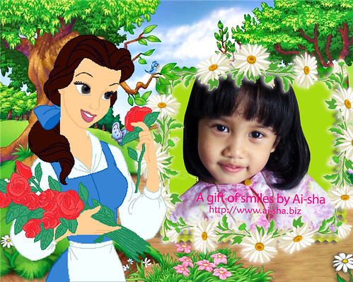 EDIBLE IMAGE Disney Princess Photo Frames
