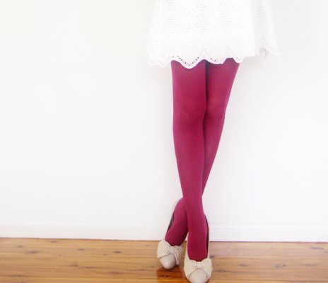 ish and chi: Fashionably Late Friday: Pink tights- interior design ...
