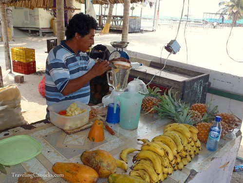 Fresh Fruit Stand - Caye Caulker, Belize