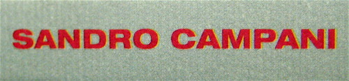 Sandro Campani, Nel paese del Magnano, Italic 2010; grafica di copertina: Giordano Giunta; dorso (part.), 2