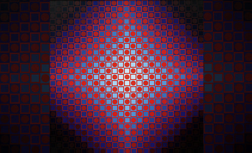 Victor Vasarely • <a style="font-size:0.8em;" href="http://www.flickr.com/photos/30735181@N00/5323567513/" target="_blank">View on Flickr</a>