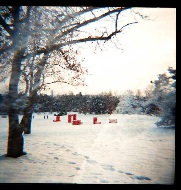 Second roll of Diana F+ film
