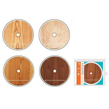Woodgrain CD Labels