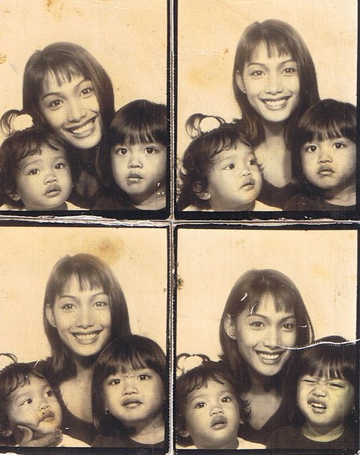 Lala Flores and kids