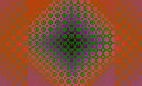 Victor Vasarely • <a style="font-size:0.8em;" href="http://www.flickr.com/photos/30735181@N00/5323586273/" target="_blank">View on Flickr</a>