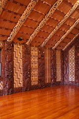 Maori Community house on Waitangi
