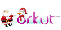Orkut Christmas Logo