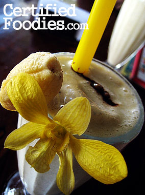 My Banana Mocha Shake from Emohruo Beach Restobar - CertifiedFoodies.com