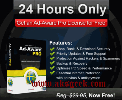 Ad-Aware Pro License Free