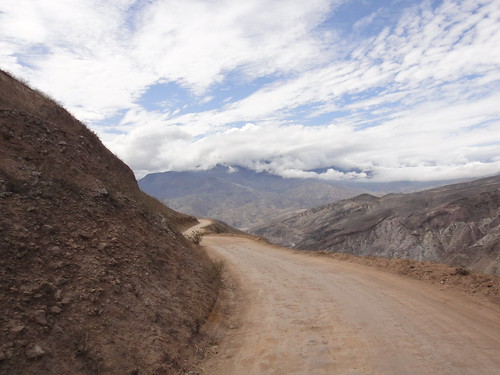 Road from Cuenca to Machala, Ecuador