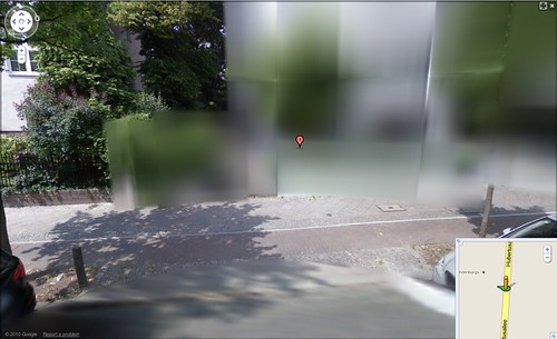 Imagen de bebÃ© real de Google Street View