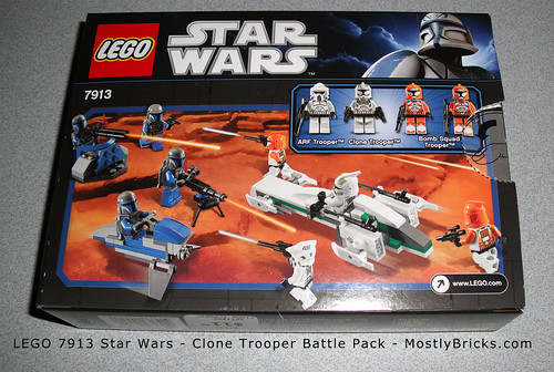 LEGO 7913 Star Wars Clone Trooper Battle Pack
