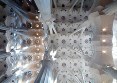 Antoni Gaudí, Sagrada Familia, Vaulting