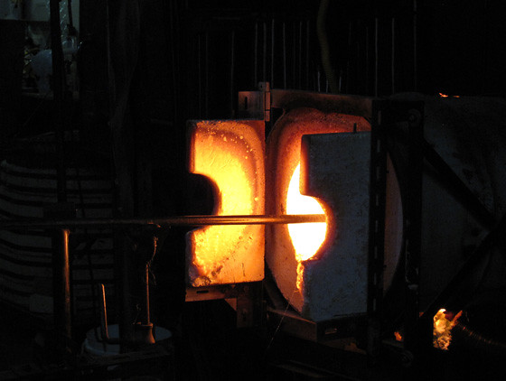 Firing Oven at New-Small & Sterling Glass