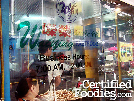 Wai Ying's business hours - 7am to 2am - CertifiedFoodies.com