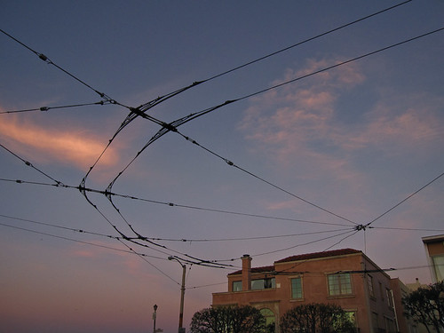 Wires Over City