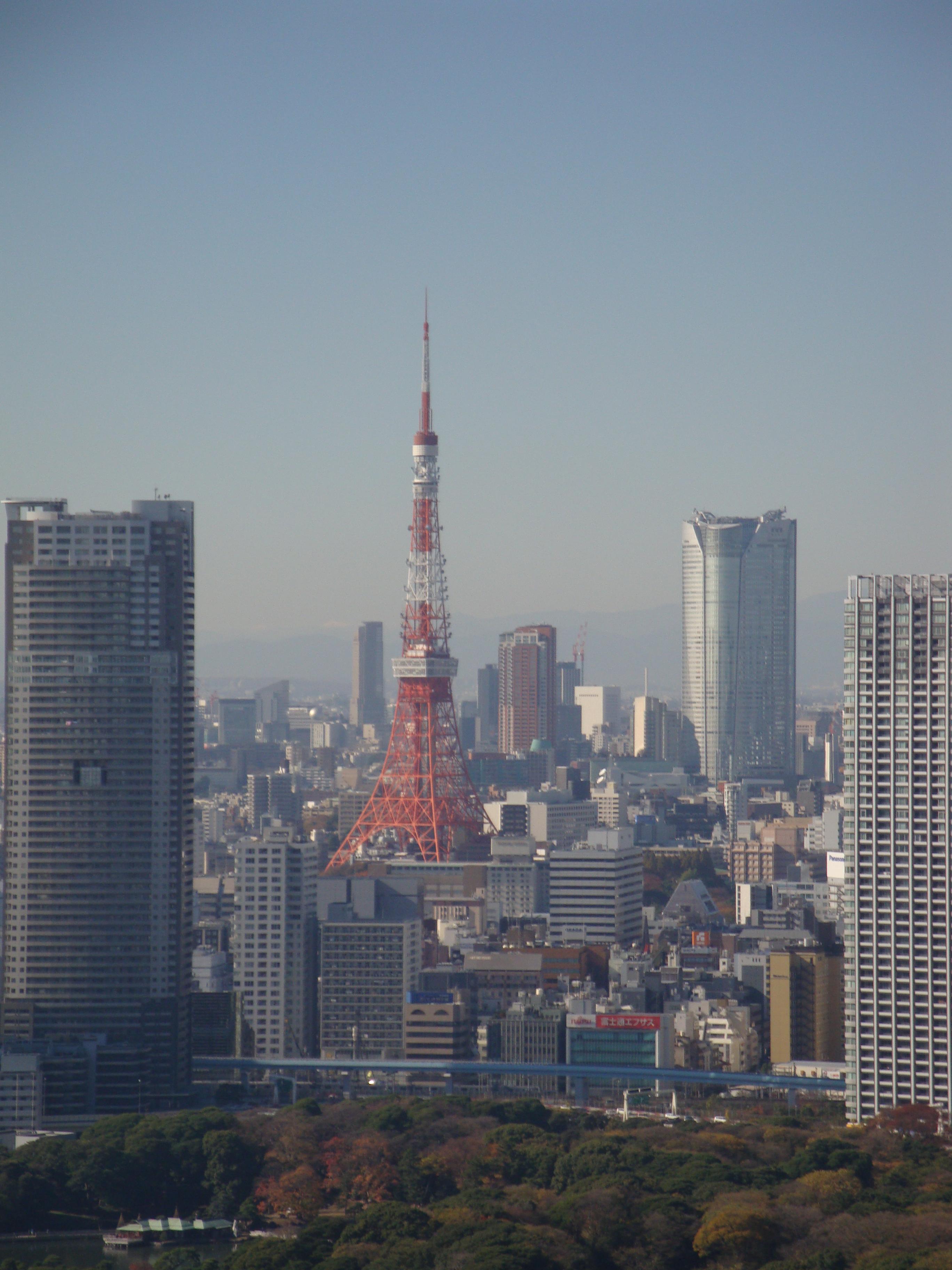 東京タワーは、週末になると、違う色に変わ...