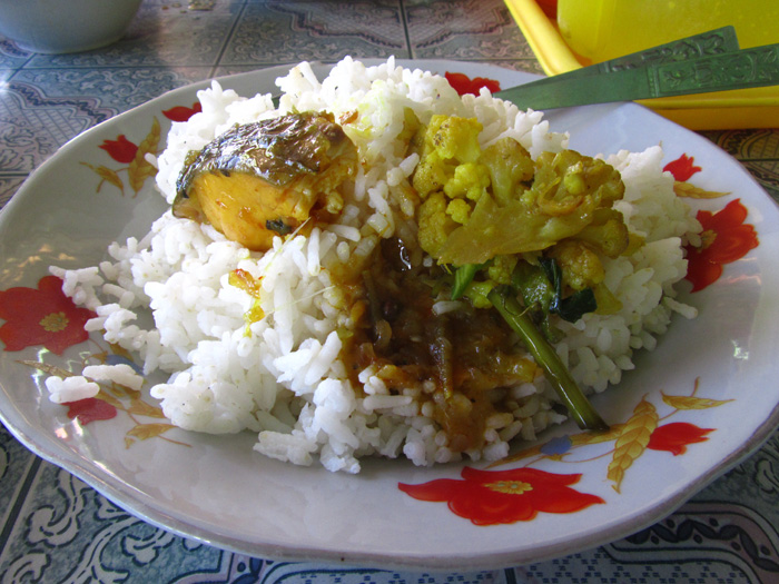 Rice and Burmese Curry myanmar