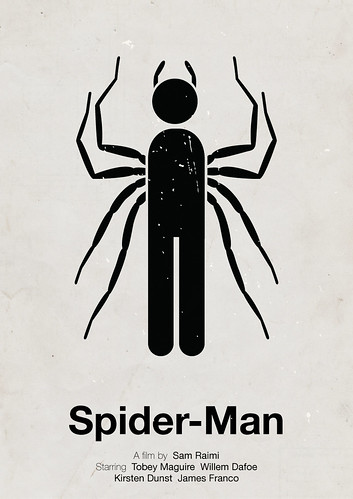 'Spider-Man' pictogram movie poster