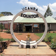 The equator in Uganda