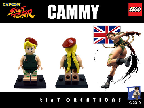 Custom minifig #13 - Cammy