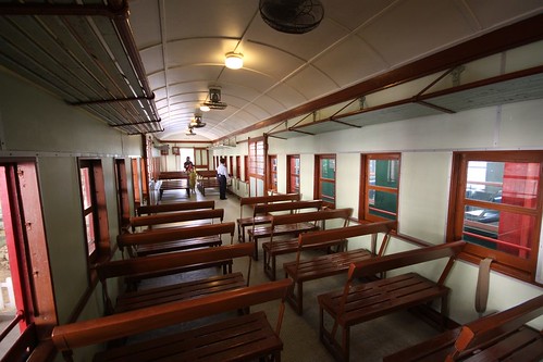 Interior of KCR engineering coach #002 (built 1921)