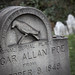 Edgar Allan Poe's Original Grave - Baltimore