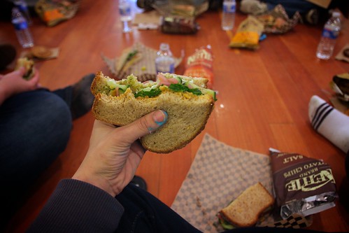sandwich time!