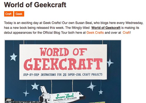 WOGC on Geek Crafts