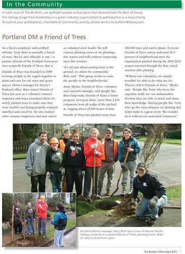 Davey Tree Expert Company Features Portland District Manager & FOT Crew Leader