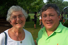 Sister Sheila Falls and Norris Eldridge