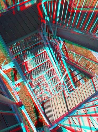 Stairway to the Heavens     (3D Colour Anaglyph)