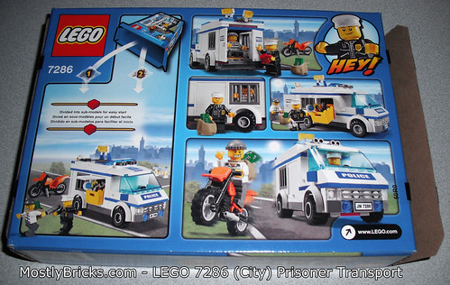 LEGO City 7286 Prisoner Transport Review
