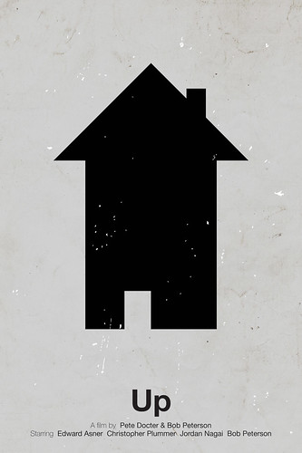'Up' pictogram movie poster
