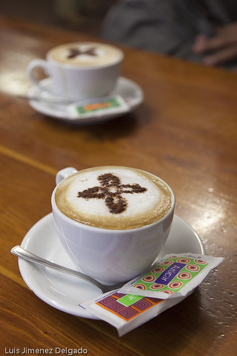 Café en Murano, Italia