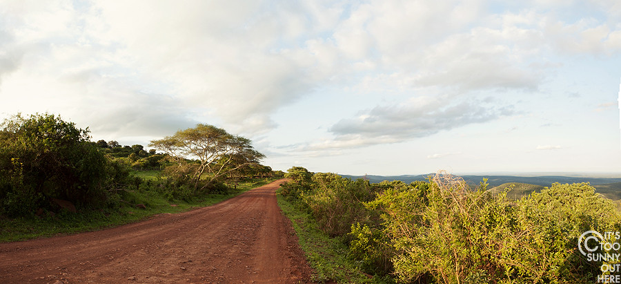 Ingwavuma dirt road panorama